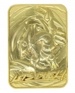 Yu-Gi-Oh! replika Card Blue Eyes Toon Dragon (gold plated)